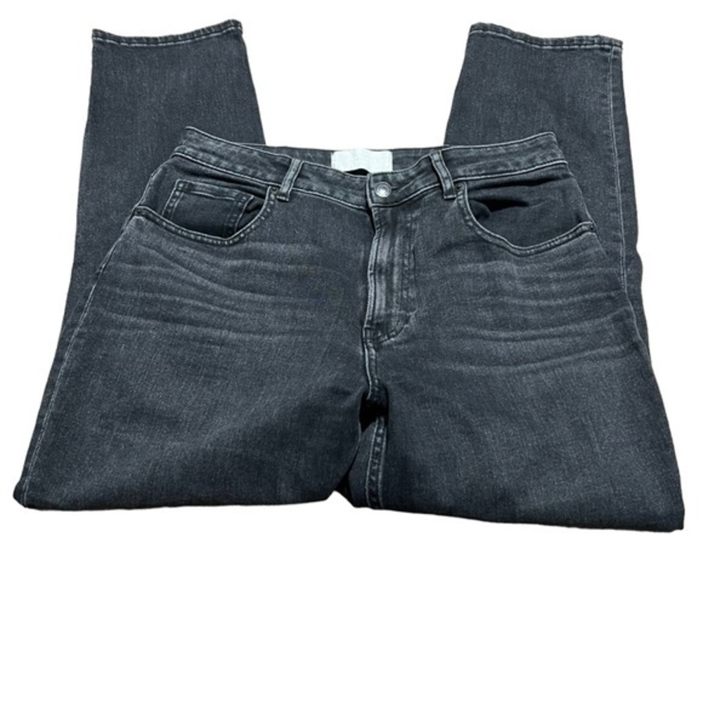 Everlane the Curvy Cheeky Dark Gray/Black Jeans Size 8